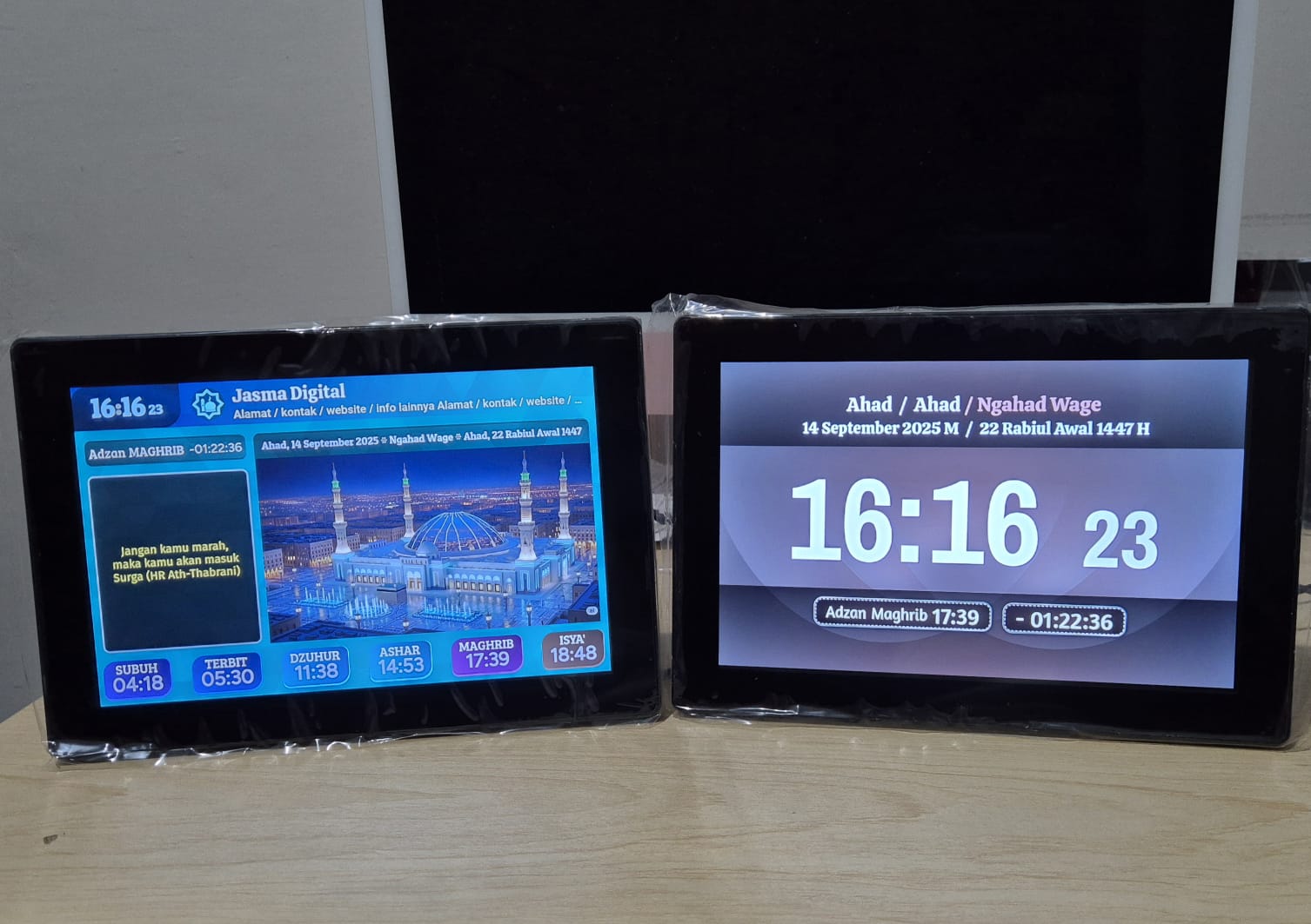 Jasma 7 menggunakan tablet Jasma 7 menggunakan tablet